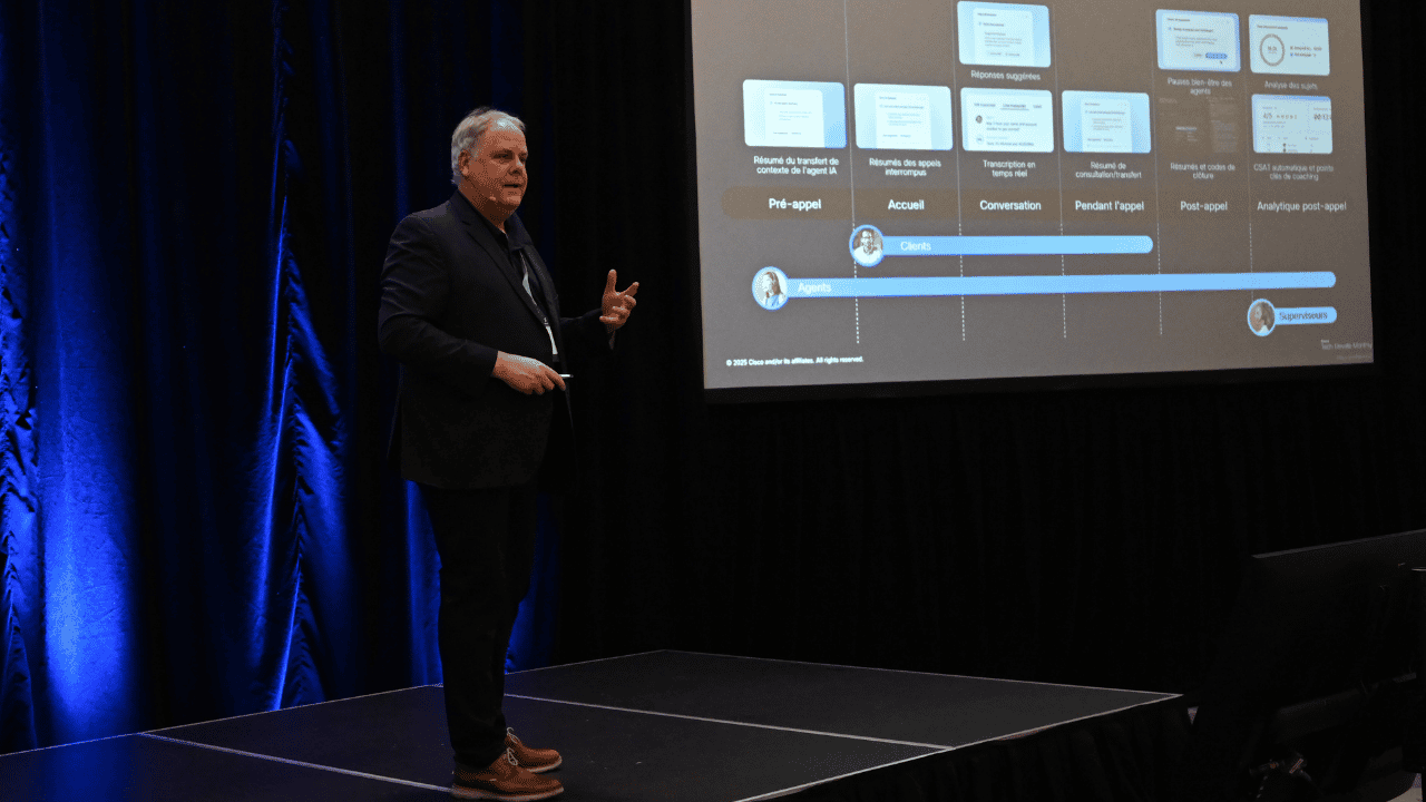 Conférence Cisco au Sommet Comitti